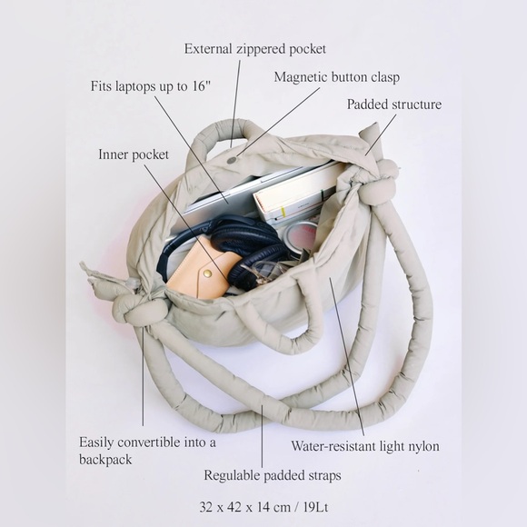 Olend Ona Bag - Red - Picture 5 of 5